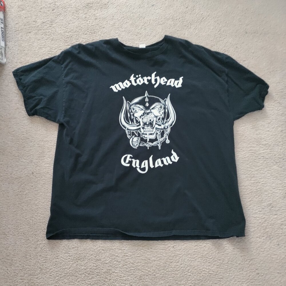 Motorhead England 4XL T-Shirt S/S Black GUC